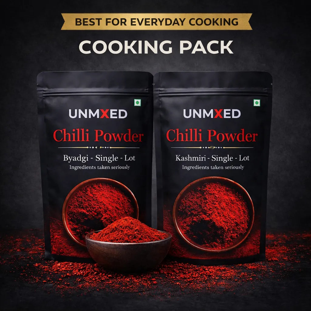 Cooking Pack – Byadgi 1kg & Kashmiri 500g (1.5kg Total)