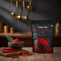 UNMIXED Kashmiri Chilli Powder – Rich Red Color, Mild Heat | No Added Dye chilli powder - pure, no artificial colour - UNMIXED